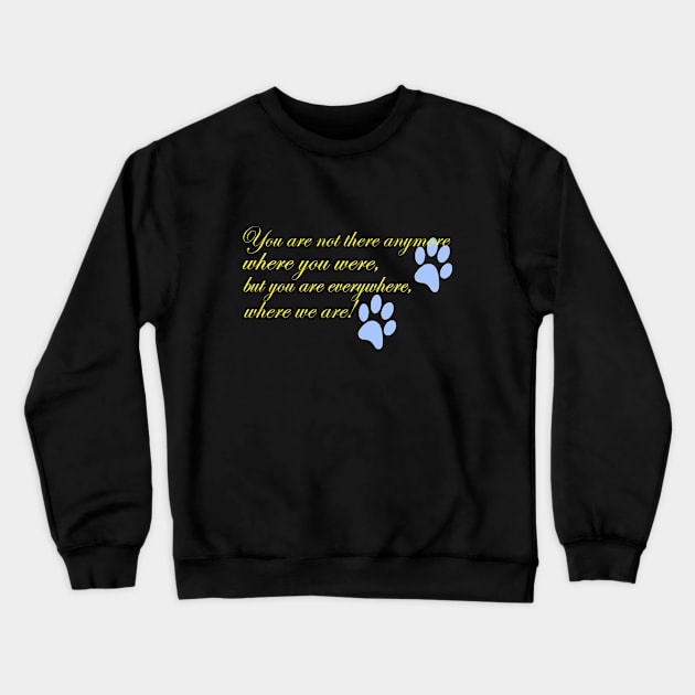 Grief Dog Crewneck Sweatshirt by Lin-Eve